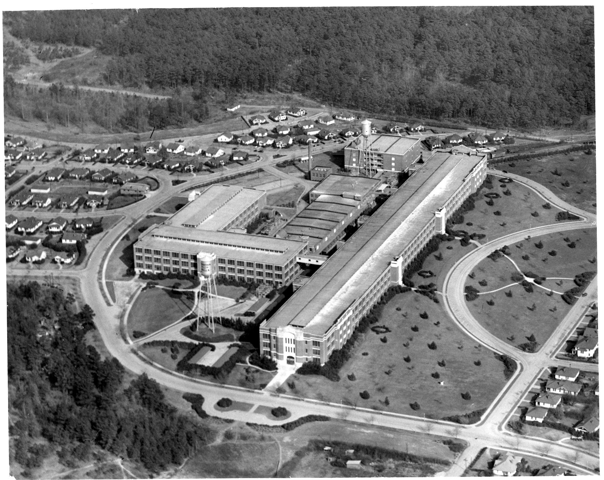 Aerial of Martha Mills