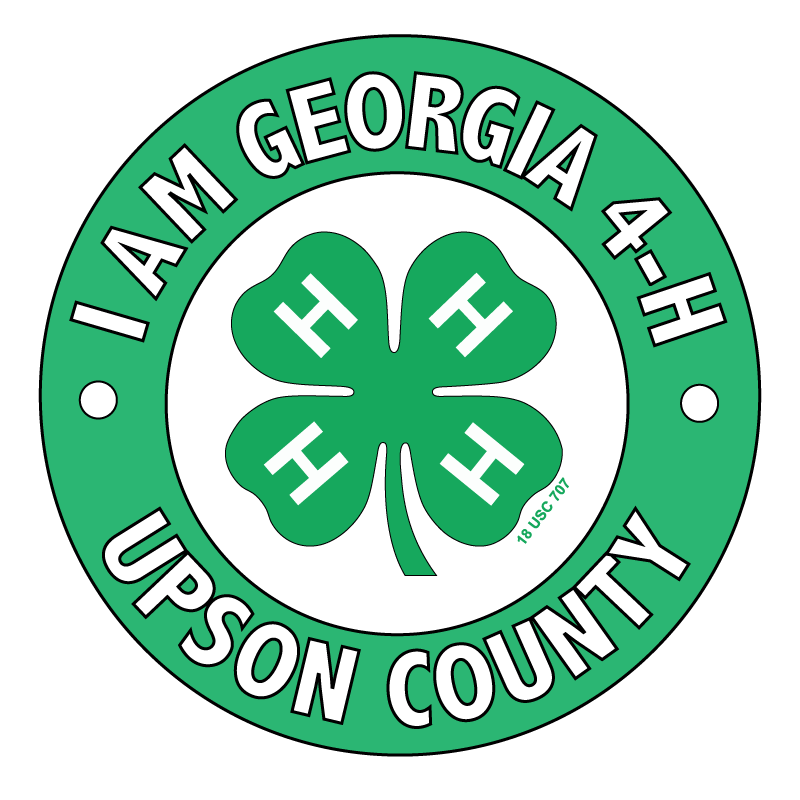 Logo for Upson County 4-H Office "I am Georgia 4-H"