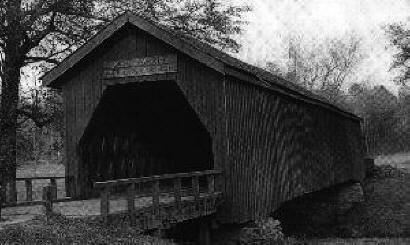 Auchumpkee Creek Covered Bridge 1960